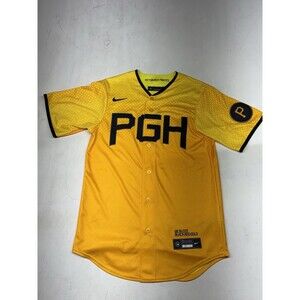 Nike Pittsburgh Pirates City Connect Jersey Baseball PGH Mens Small - Blank